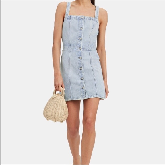 Boyish- Kennedy Denim Button Down Dress- Small - Picture 1 of 7